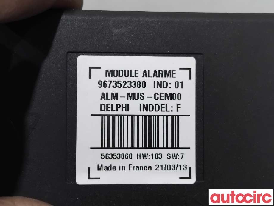 Styreenhet diverse til Peugeot 208 2012-2019 (Type I)  (PEUGEOT|1607747880||9673523380)