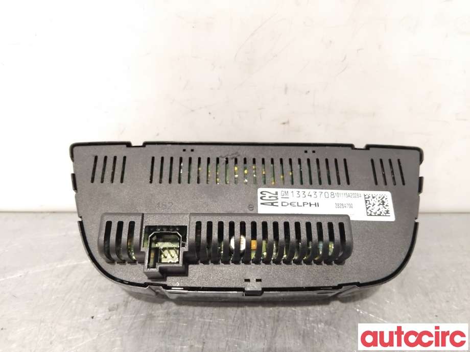 Varmeapparat betjening til Opel Astra J 2010-2015  (OPEL|13343708|28284700|13435146)