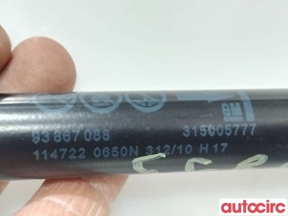 Baklukedemper til Opel Astra J 2010-2015 (OPEL|93867088|)