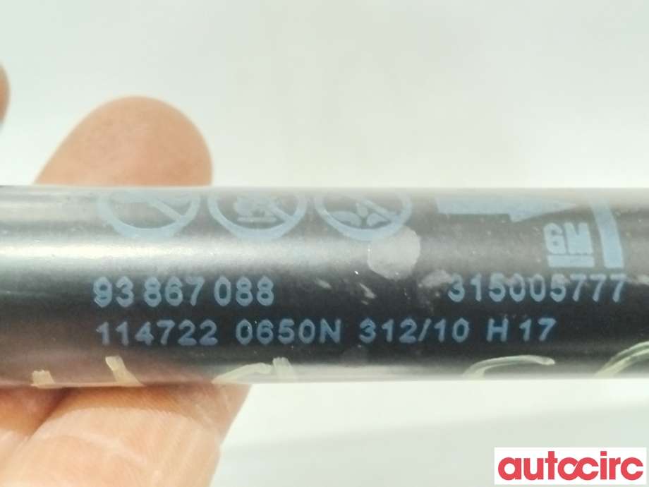 Baklukedemper til Opel Astra J 2010-2015  (OPEL|93867088|)