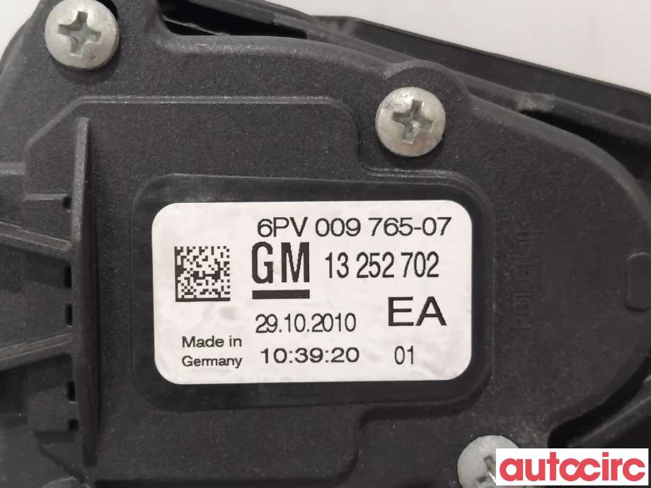 Pedal gass til Opel Astra J 2010-2015  (OPEL|13252702|6PV009765-07)