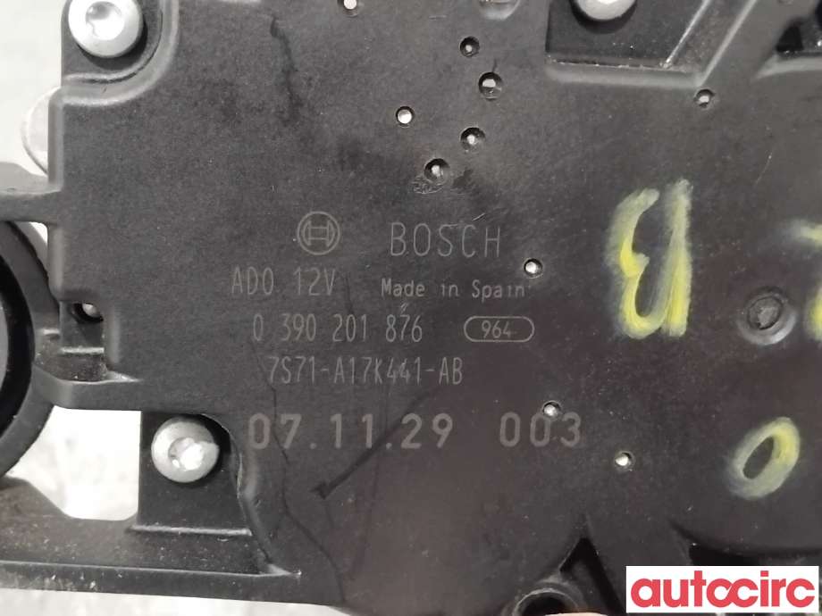 Viskermotor bakrute til Ford Mondeo 2007-2010 (Type IV, Fase 1)  (FORD|1675328|0390201876|7S71-A17K441-AB)