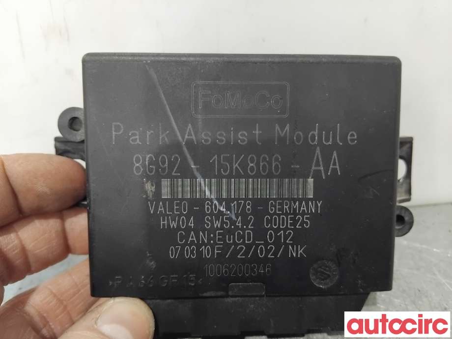 Styreenhet parkering til Ford Mondeo 2007-2010 (Type IV, Fase 1)  (FORD|1550211|604178|8G92-15K866-AA)