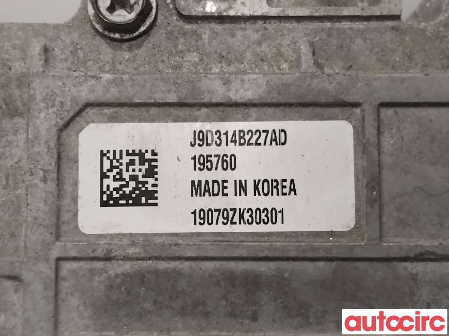 DCDC converter hybrid til Jaguar I-PACE 2018-->>  (JAGUAR|T4K6510|J9D3T4B227AD|T4K13291)