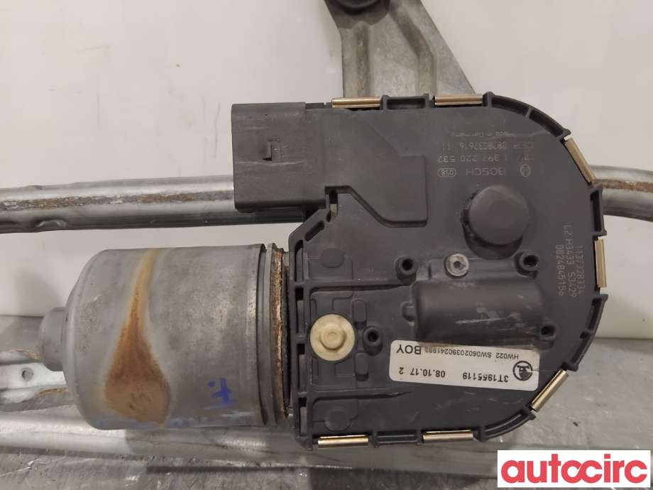 Viskermotor frontrute til Škoda Superb 2008-2015 (Type II)  (SKODA|3T1955023|1397220532|3T1955023A)