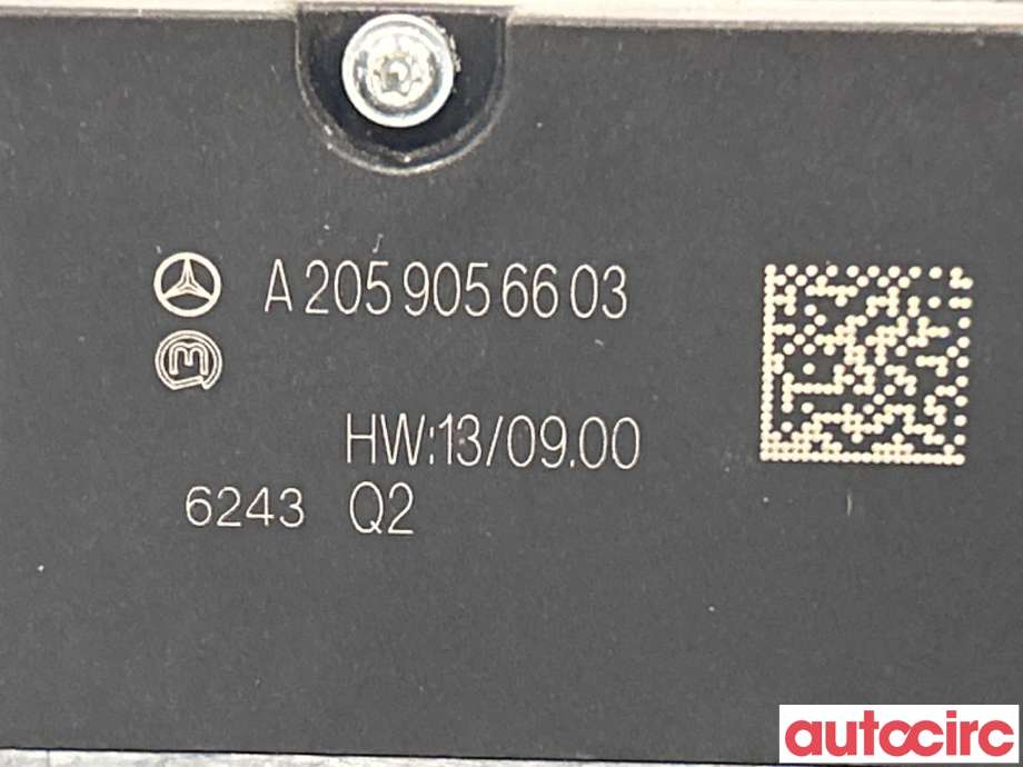 Bryter elektrisk håndbrekk/parkbrems til Mercedes GLC 2015-2022 (X253) (X253) (MERCEDES|A2059056603)