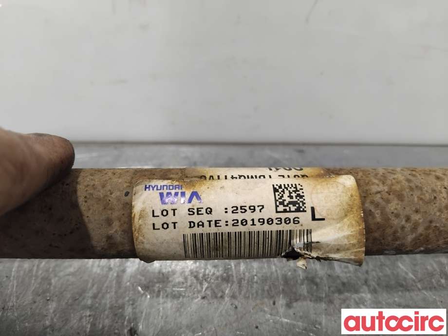 Drivaksel venstre foran, elbil til Kia e-Soul 2019-->> (Type III)  (KIA|49500Q4000|)