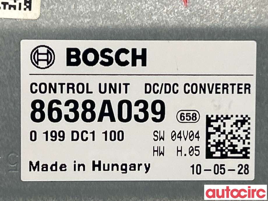 Styreenhet diverse til Mitsubishi ASX 2010-2019  (MITSUBISHI|8638A039)