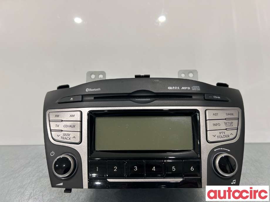 Bilstereo til Hyundai Ix35, 2010-2015  (HYUNDAI|961602Y230TAN)
