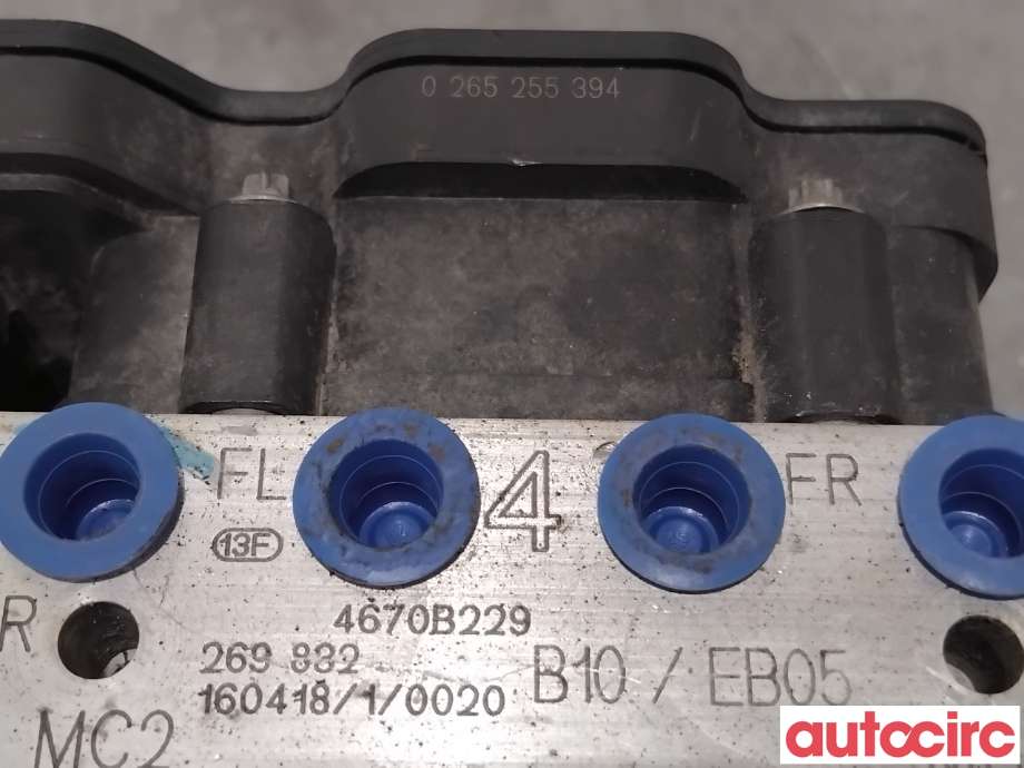 ABS sentral til Mitsubishi Space Star 2013-->> (Type II)  (MITSUBISHI|4670B230|0265255394|4670B229)