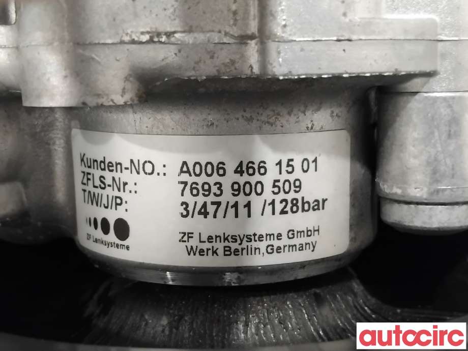 Servo pumpe mekanisk til Mercedes C-Klasse 2011-2014 (Fase 2) (W204) (W204) (MERCEDES|A0064661501|7693900509)