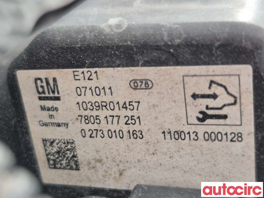 Tannstang elektrisk til Opel Insignia A 2009-2014  (OPEL|84216770|13366874)