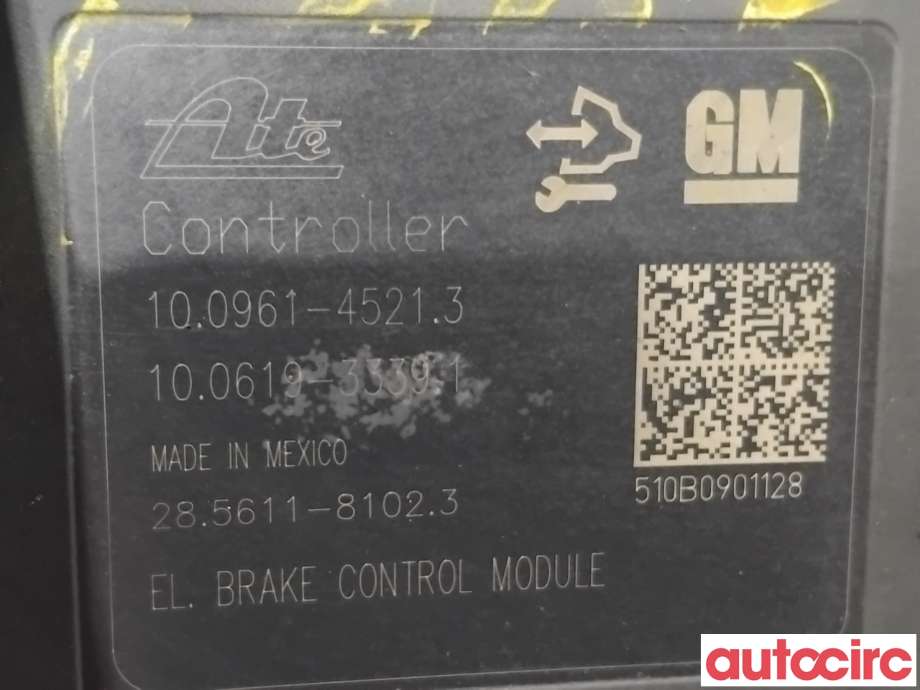 ABS sentral til Opel Astra J 2010-2015  (OPEL|13344015|100961-45213|13347808)