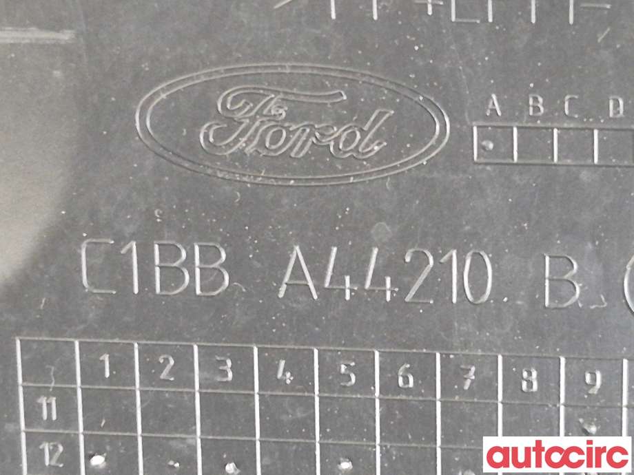 Spoiler bakluke til Ford Fiesta 2013-2017 (Type VI, Fase 2)  (FORD|2116233||C1BBA44210B)