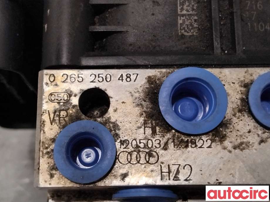 ABS sentral til Audi A6 2011-2014 (Type IV, Fase 1) (C7) (C7) (AUDI|4G0614517R|0265250487)