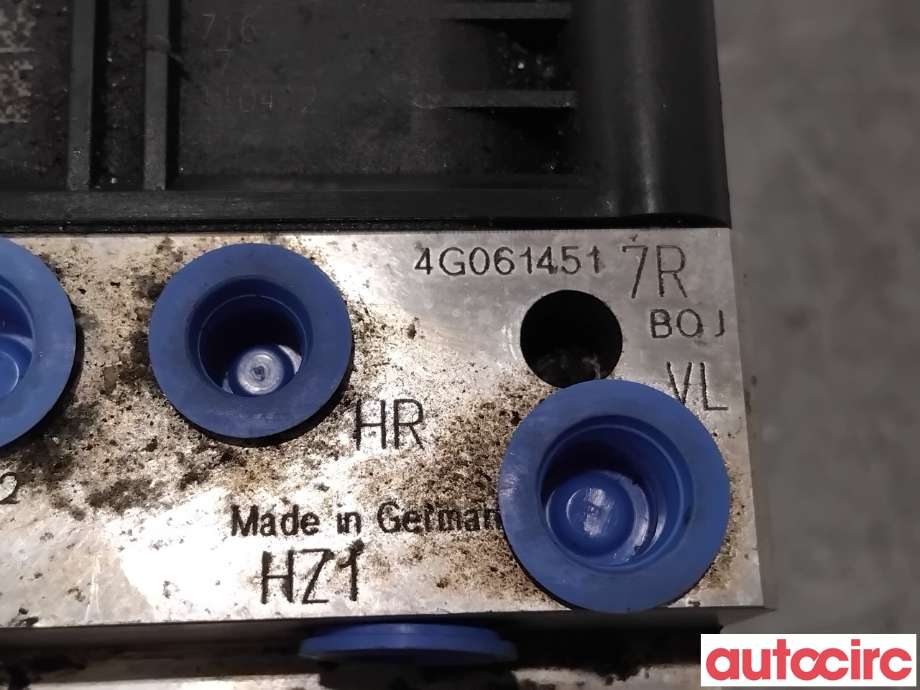 ABS sentral til Audi A6 2011-2014 (Type IV, Fase 1) (C7) (C7) (AUDI|4G0614517R|0265250487)