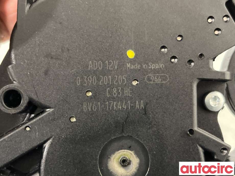 Viskermotor bakrute til Ford Focus 2011-2014 (Type III, Fase 1)  (FORD|1851421|0390201205|BV61-17K441-AA)