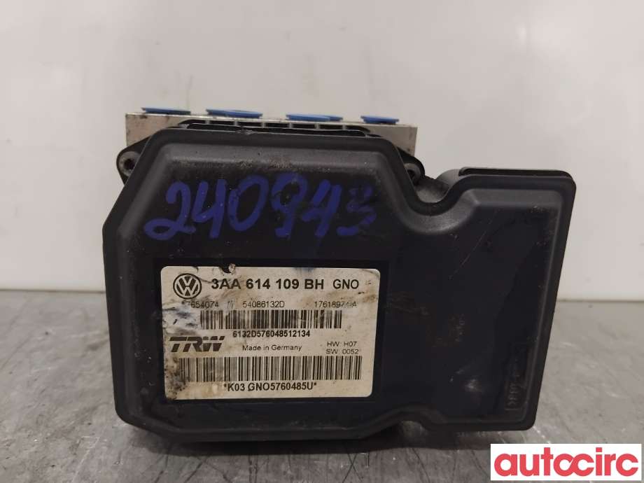 ABS sentral til VW Passat 2011-2015 (B7) (B7) (VOLKSWAGEN|3AA614109BH|54086132D|3AA614109BR)