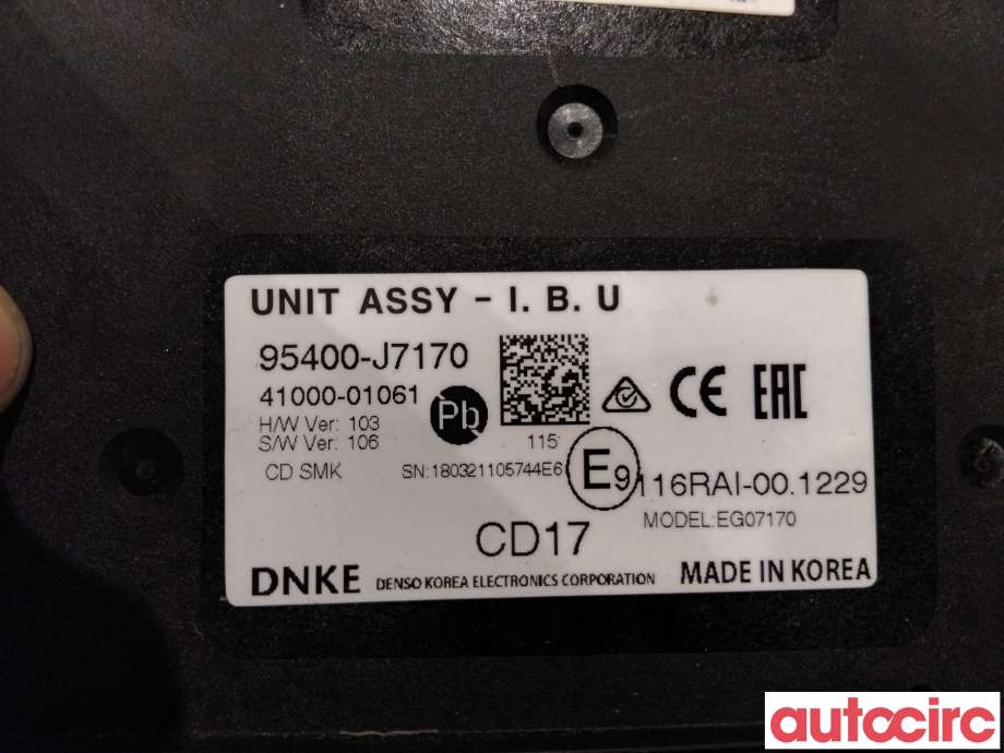 Styreenhet diverse til Kia Cee
