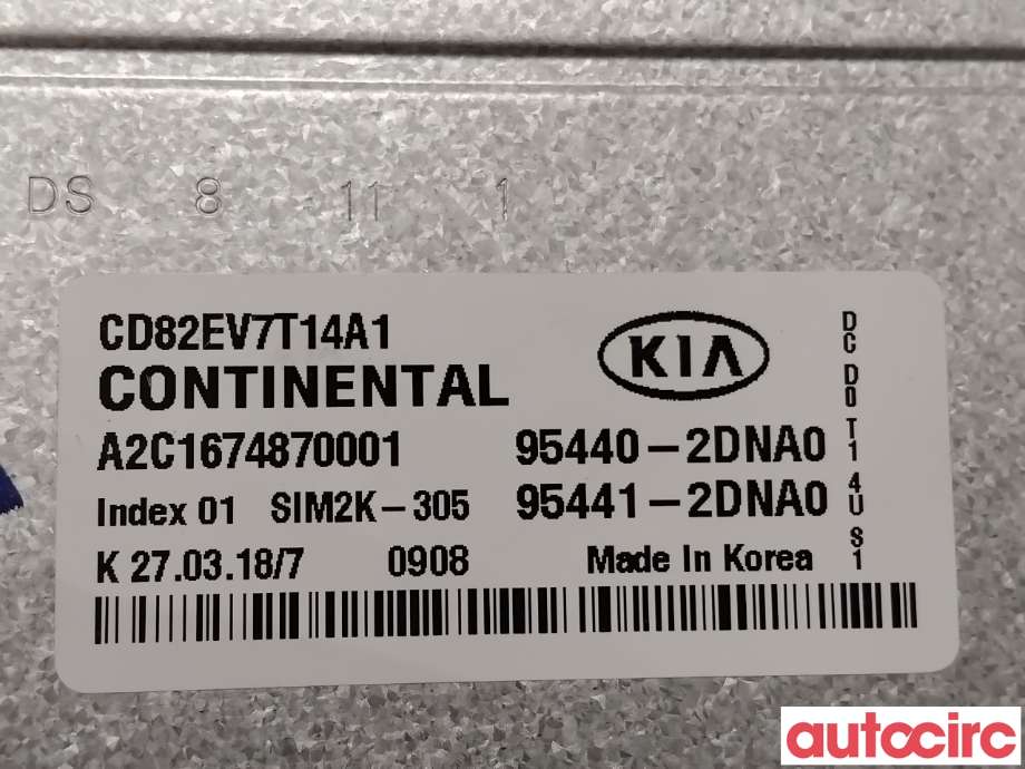 Styreenhet girkasse til Kia Cee