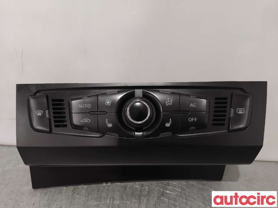 Varmeapparat betjening til Audi A4, 2007-2014 (Type IV) (B8) (B8) (AUDI|8T1820043AH)