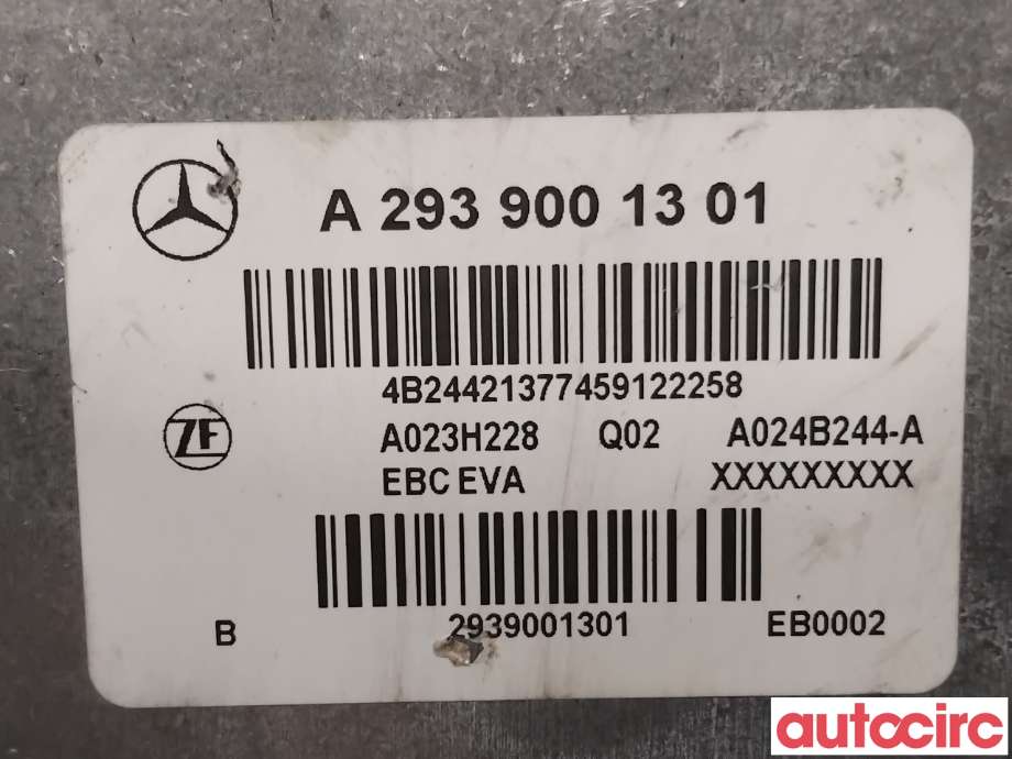 ABS sentral til Mercedes EQC 2019-->>  (MERCEDES|A2939000101||A2939001301)