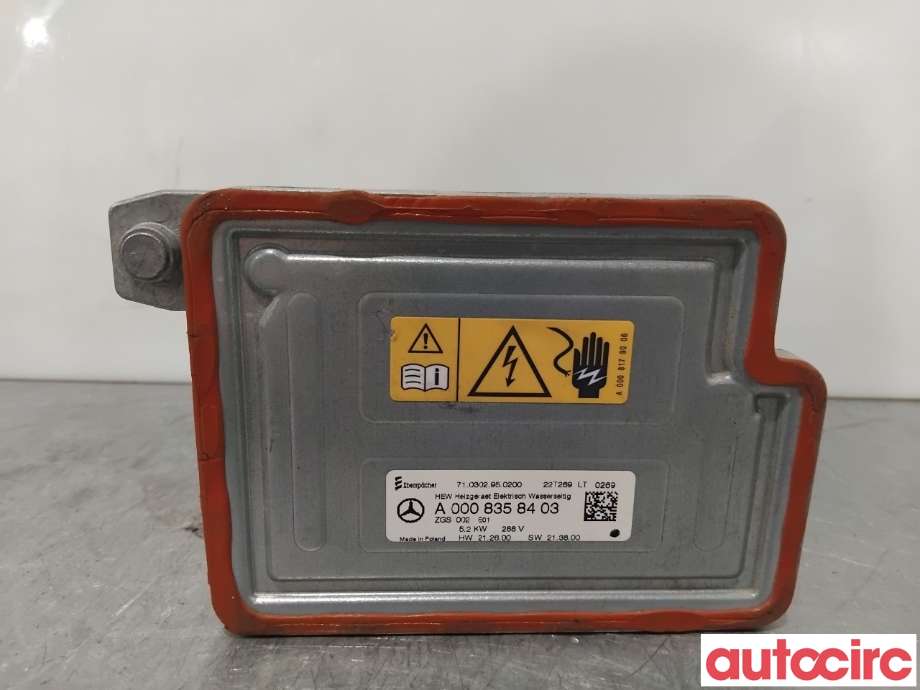 Motorvarmer elektrisk til Mercedes EQC 2019-->>  (MERCEDES|A0008357300|710302950200|A1678354200)