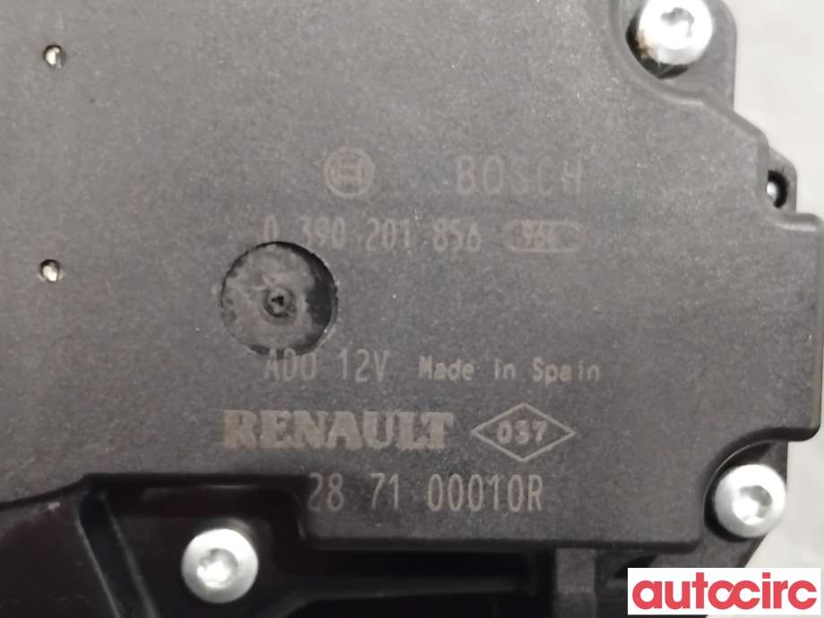 Viskermotor bakrute til Renault Scenic 2009-2016 (Type III)  (RENAULT|287100010R|0390201856)