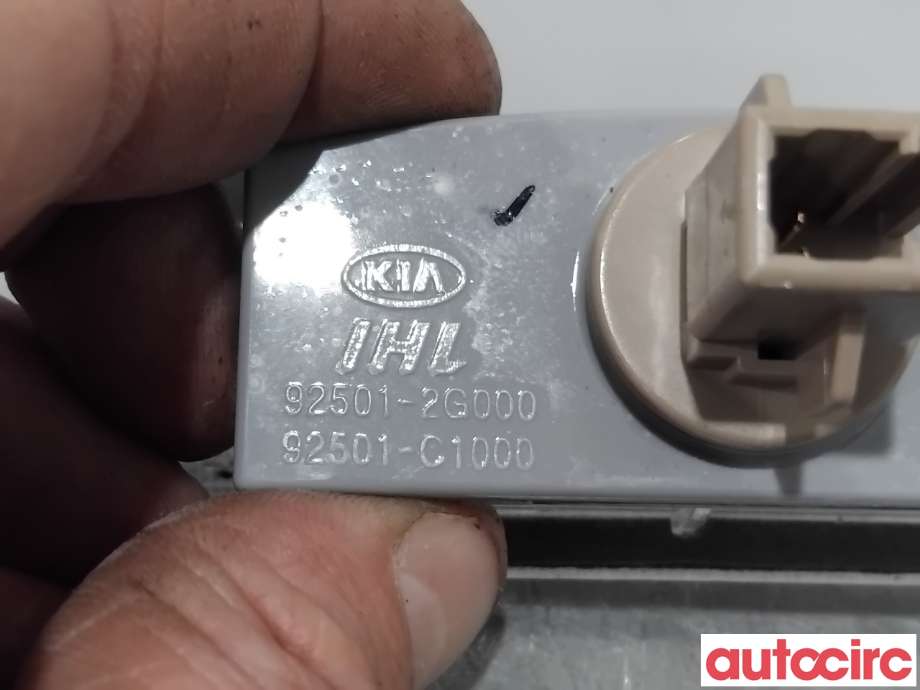 Skiltlys til Kia e-Soul 2019-->> (Type III)  (KIA|92501D9000||92501-2G000)