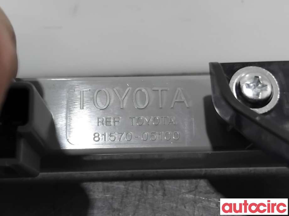 Baklykt bremselys bakrute til Toyota Auris 2015-2019 (Type II, Fase 2)  (TOYOTA|8157005100||81570-05100)
