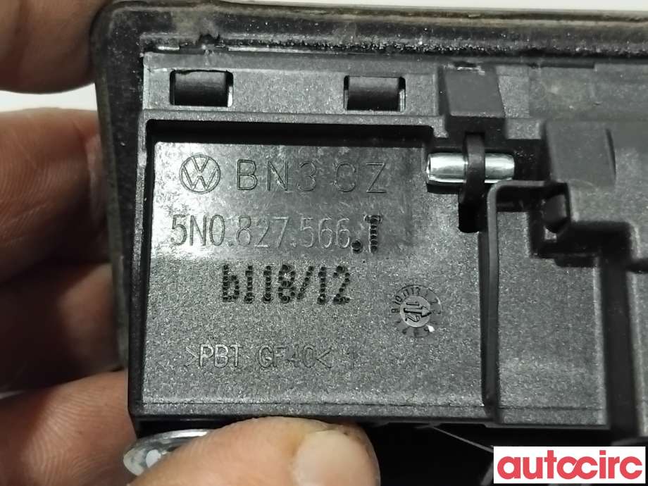 Bakluke/bakdør håndtak til Audi A6 2011-2014 (Type IV, Fase 1) (C7) (C7) (AUDI|5N0827566T|)