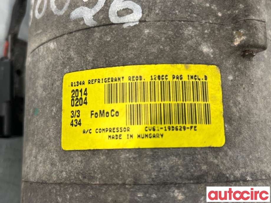 Aircondition kompressor til Ford Focus 2011-2014 (Type III, Fase 1)  (FORD|2414013||CV61-19D629-FE)
