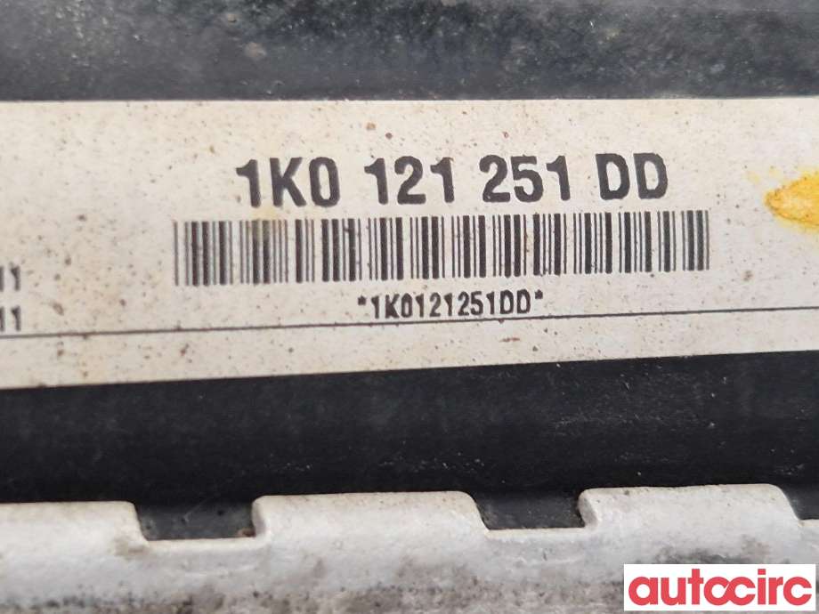 Radiator (manuell gir) til VW Golf VI 2008-2012  (VOLKSWAGEN|1K0121251AB|1K0121251DM)