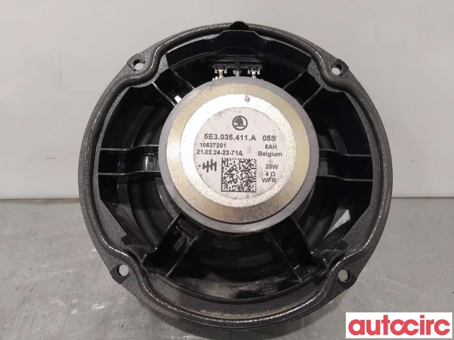 Bilstereo høyttaler til Škoda Octavia 2020-->> (Type IV)  (SKODA|5E3035411A|)