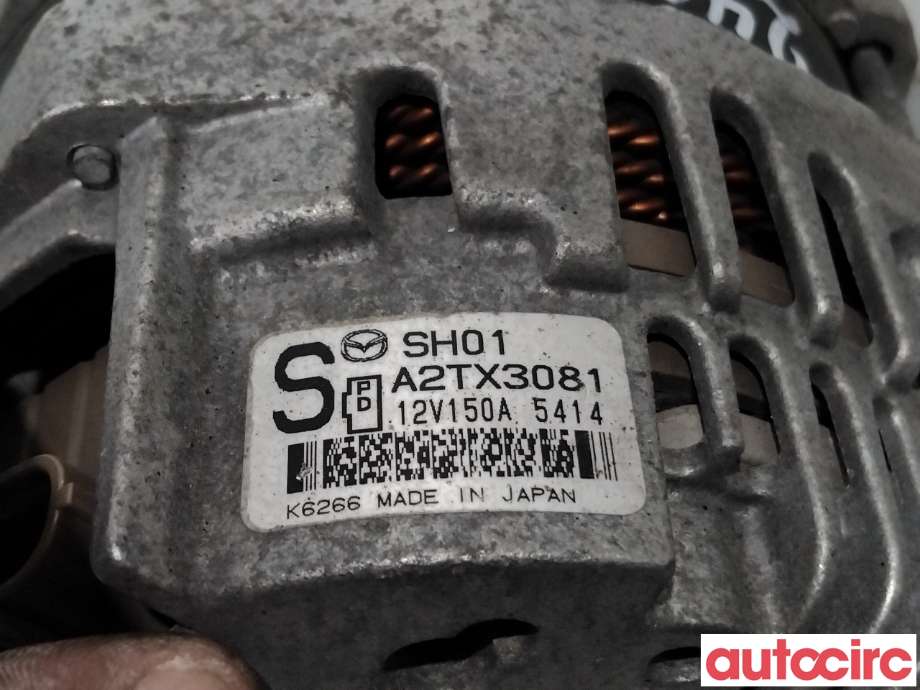 Dynamo til Mazda CX-5 2012-2017 (Type I)  (MAZDA|SH01-18-300A|A2TX3081|SH01)