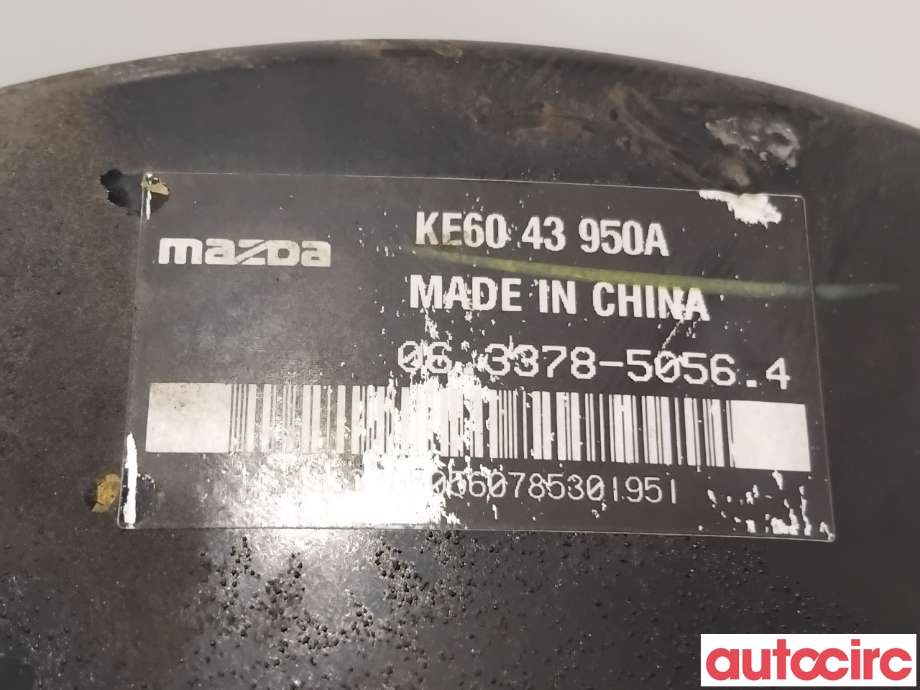 Bremsekraft-forsterker til Mazda CX-5 2012-2017 (Type I)  (MAZDA|KEY6-43-80Z|063378-50564|KE6043950A)