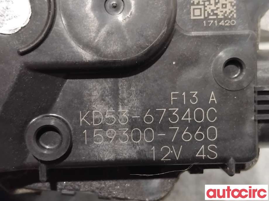 Viskermotor frontrute til Mazda CX-5 2012-2017 (Type I)  (MAZDA|KD53-67-340D|159300-7660|KD53-67340C)
