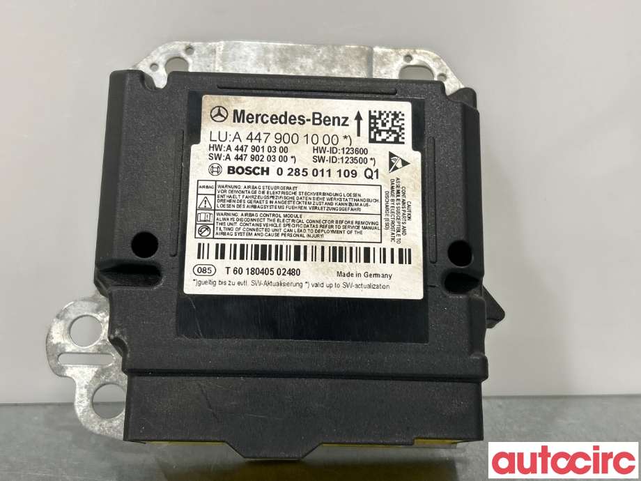 Airbag elektronikk til Mercedes Vito, 2014-->> (W447) (W447) (MERCEDES|A4479001000)