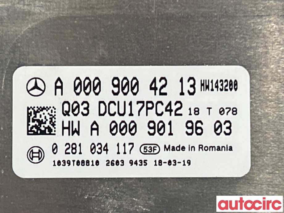 Diverse deler til Mercedes Vito 2014-->> (W447) (W447) (MERCEDES|A0009004213)