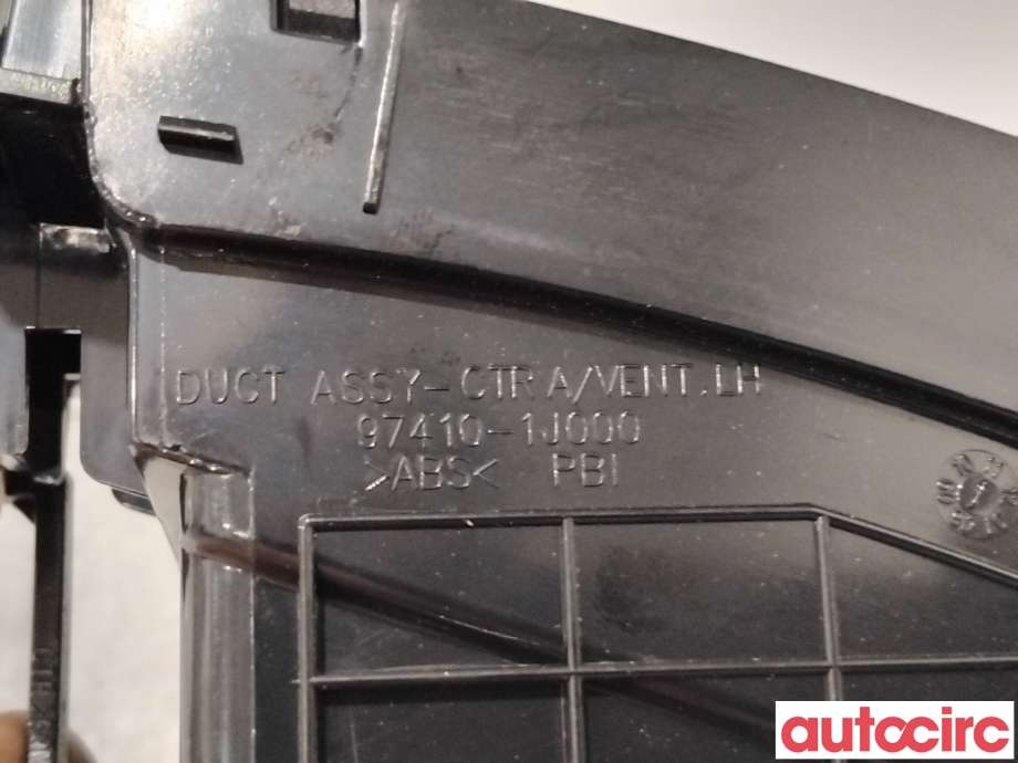 Dashbord friskluftdyse til Hyundai i20 2009-2014 (Type I)  (HYUNDAI|974101J000||97410-1J000)
