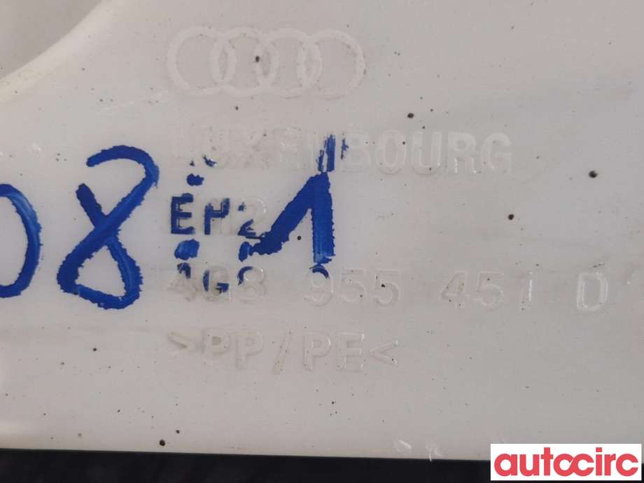 Spylertank til Audi A7 2010-2014 (Type I, Fase 1)  (AUDI|4G8955453F||4G8955453D)