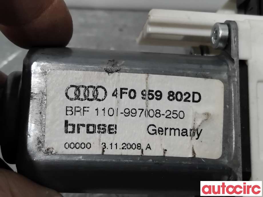 Ruteheis høyre foran til Audi A6 2008-2011 (Type III, Fase 2) (C6) (C6) (AUDI|4F0959802D|1101-997008-250)