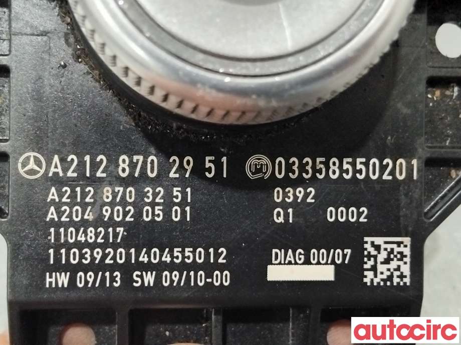 Sensor regnsensor til Mercedes E-Klasse 2009-2013 (Fase 1) (W212) (W212) (A2079010600|10021603-02|)