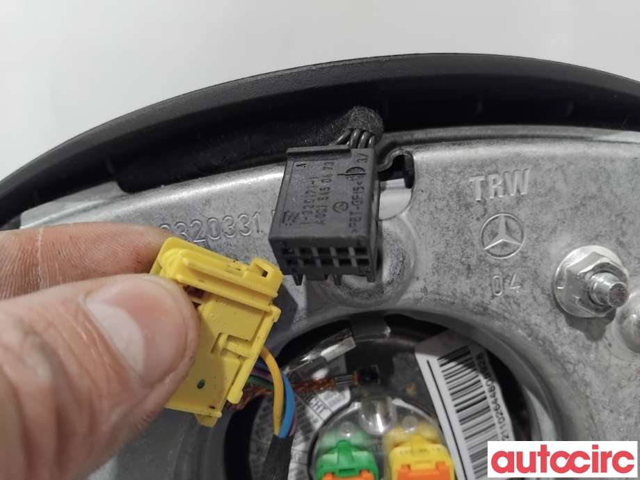 Airbag rattpute til Mercedes E-Klasse 2009-2013 (Fase 1) (W212) (W212) (MERCEDES|A2128600102||2128600102)