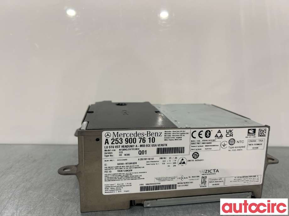 Styreenhet diverse til Mercedes EQC 2019-->> (MERCEDES|A2539007610)