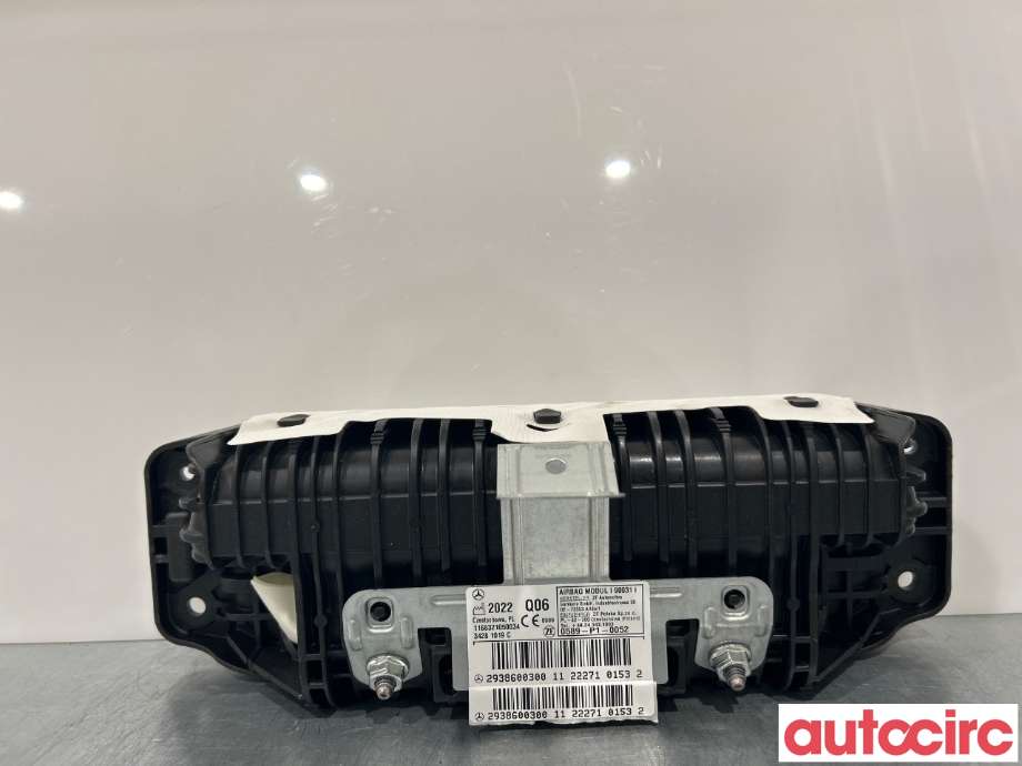 Airbag passasjer til Mercedes EQC 2019-->>  (MERCEDES|A2938600300)