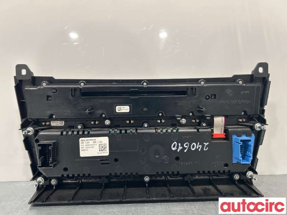 Varmeapparat betjening til BMW 5-Serie 2010-2017 (F10/F11) (F10/F11) (BMW|61319328425|)