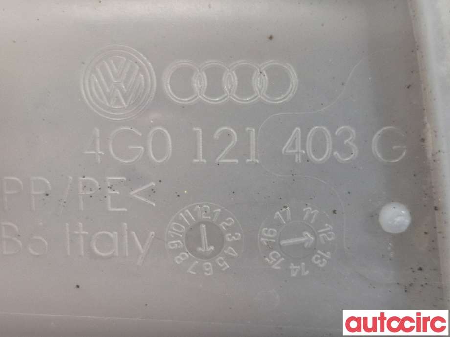 Ekspansjonstank til Audi A7 2010-2014 (Type I, Fase 1)  (AUDI|4G0121403AG|4G0121403AC|4G0121403G)