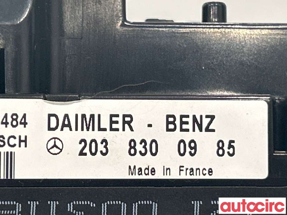 Styreenhet klima/aircondition til Mercedes C-Klasse 2000-2004 (Fase 1) (W203) (W203) (MERCEDES|A2038300985)