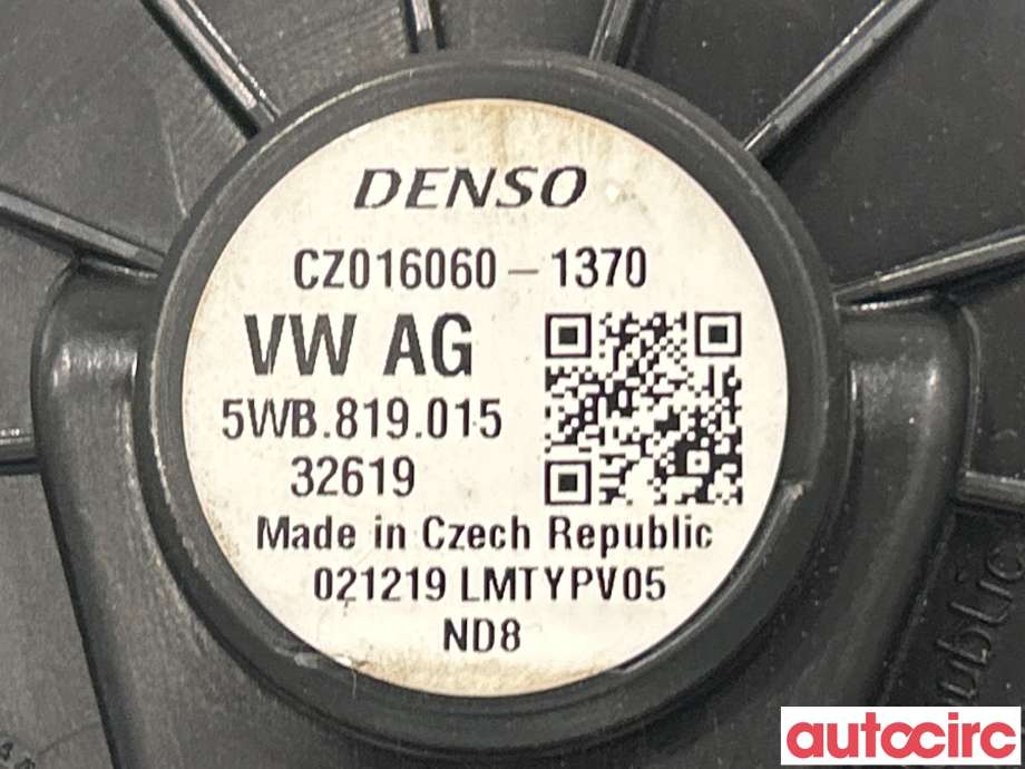 Varmeapparat motor til Škoda Octavia 2017-2020 (Type III, Fase 2) (SKODA|5WB819015A||5WB819015C)